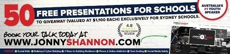 jonny shannon 50 free presentations for schools graphic